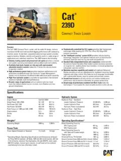 239d cat skid steer specs|239 compact track loader specs.